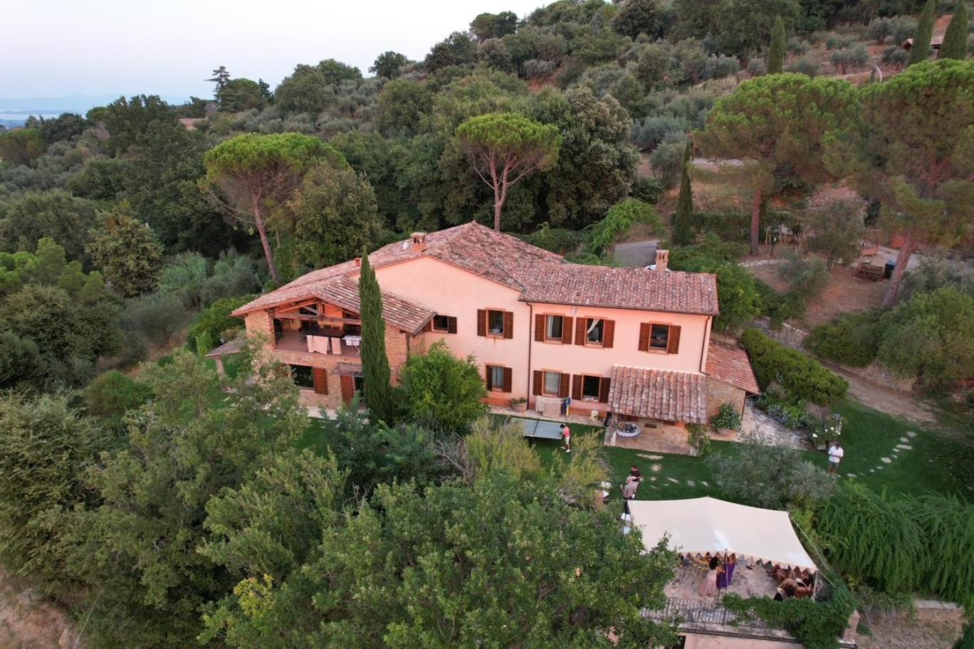 Tartagli Luxury Villa With Pool - A Fontanaro Property Paciano Exterior foto