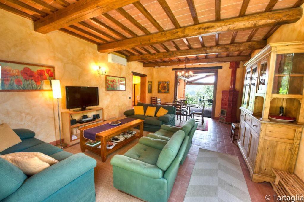 Tartagli Luxury Villa With Pool - A Fontanaro Property Paciano Exterior foto