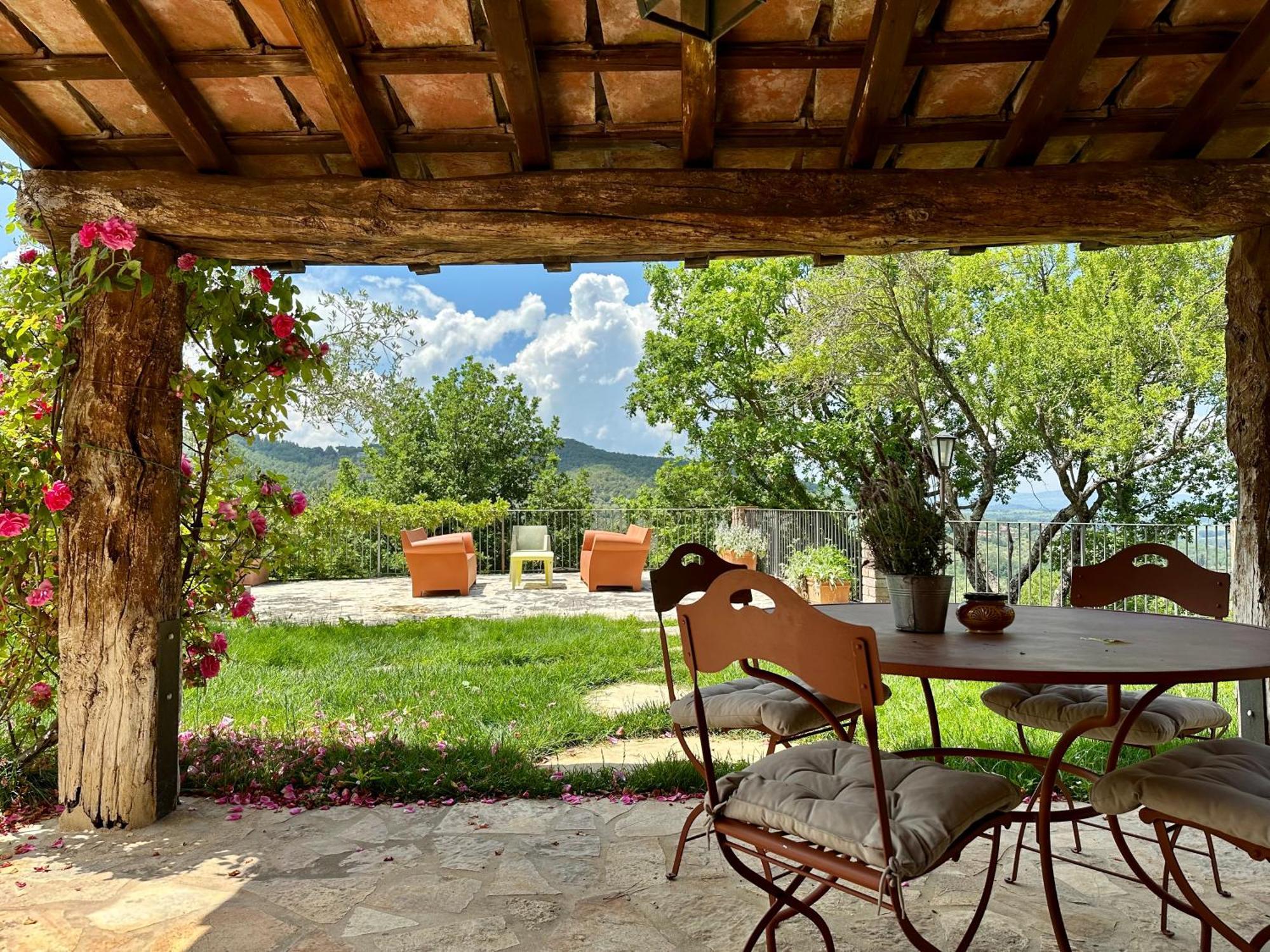 Tartagli Luxury Villa With Pool - A Fontanaro Property Paciano Exterior foto